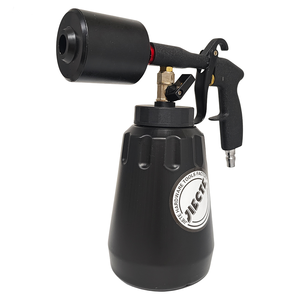 Kit de nettoyage automobile professionnel haut de gamme comprenant un <span class=keywords><strong>pistolet</strong></span> pneumatique noir qui souffle de l'air pour nettoyer les tapis intérieurs et les sièges - Product Image 1