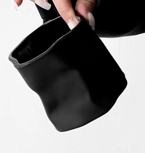 <span class=keywords><strong>Bicchiere</strong></span> in Vetro Nero dalla Forma Irregolare, Tazza per <span class=keywords><strong>Caffè</strong></span> e Bevande Fredde, Vendita Calda - Product Image 5