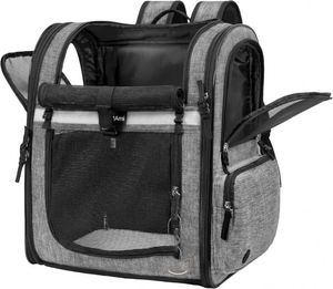 Sac de transport pour animaux de compagnie, échantillon gratuit, pour petits animaux jusqu'à 15 lb - Approuvé par les compagnies aériennes, pliable et confortable, sac souple pour chat/chiot - Product Image 1