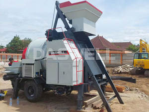 DASWELL コンクリートドラムミキサーポンプ ディーゼル・電動式 工場価格 - Product Image 4