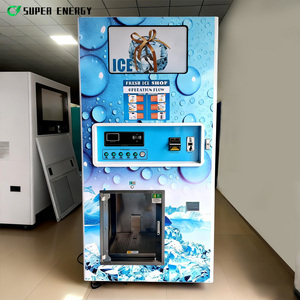 Commerciële automatische ijsverkoopautomaat, buiten ijsdispenser, zelfbedienings ijsmachine voor tankstations en supermarkten - Product Image 1