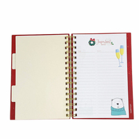 Carnet de notes spirale A5 personnalisé avec impression de logo, cadeau promotionnel d'entreprise