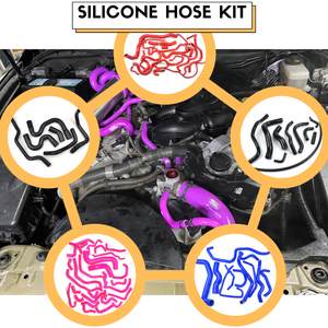 <span class=keywords><strong>Kit</strong></span> de Mangueras de Radiador de Silicona de Alto Rendimiento, Manguera de Refrigerante Turbo Automotriz, Fabricante de Corte Personalizado OEM, Rango de Temperatura de -60C a 260C - Product Image 5
