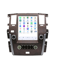 RoadNavi estilo Tesla Android 11 radio de coche para Nissan Patrol XE Y62 madera 2012-2021 reproductor Multimedia de coche inalámbrico Carplay 4G