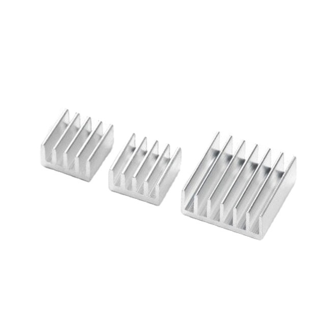 (1 set of 3pcs)Aluminum Heat Sink Heatsink with Adhesive for Orange Pi/Raspberry Pi
