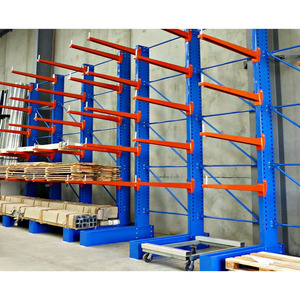 Factory Price Cantilever Racking, High Quality Steel <strong>Warehouse</strong> <strong>Shelf</strong> with Corrosion Resistance - Product Image 2