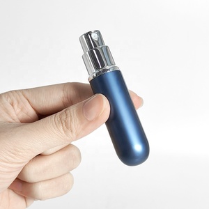 Empty 2ml 3ml 4ml 5ml Pull up Cap Easy Fill Refillable Fragrance Travel Spray Glass Bottle Aluminium Perfume <strong>Atomizer</strong> - Product Image 2