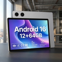 Tablet PC Android de 10 Pulgadas con Llamadas 4G y GPS, Personalizable con Marca del Fabricante, Android 16