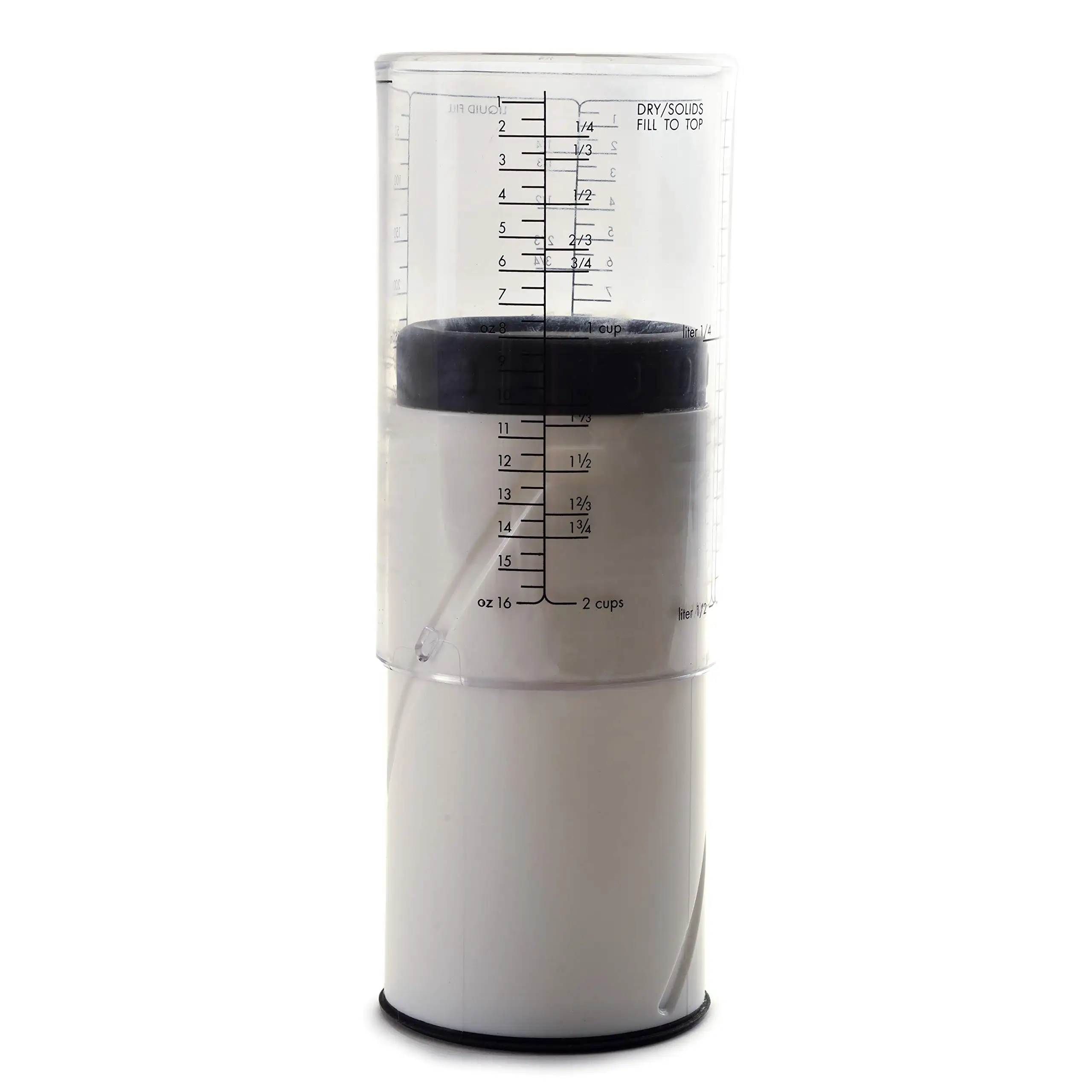 गर्म बिक्री KitchenArt प्रो 2 कप समायोजित-एक-कप साटन समायोज्य मापने कप
