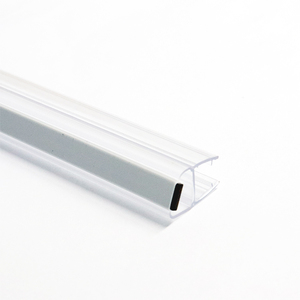 Tắm Cửa Trượt Từ PVC Trong Suốt Không Thấm Nước Con Dấu Dải 135/180 Độ Cho 6Mm-10Mm Kính - Product Image 1