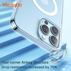 Túi Đựng Điện Thoại Di Động Dành Riêng Cho Iphone 13 12 Túi Khí Không Ố Vàng Carcasa De Telefono, Ốp Điện Thoại Cứng Cạnh Mềm Trong Suốt - Product Image 5