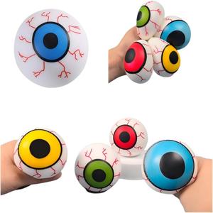 JITENG Bolas Antiestrés con Diseño de Ojos Sangrientos, Juguetes Relajantes de Liberación Lenta. - Product Image 5