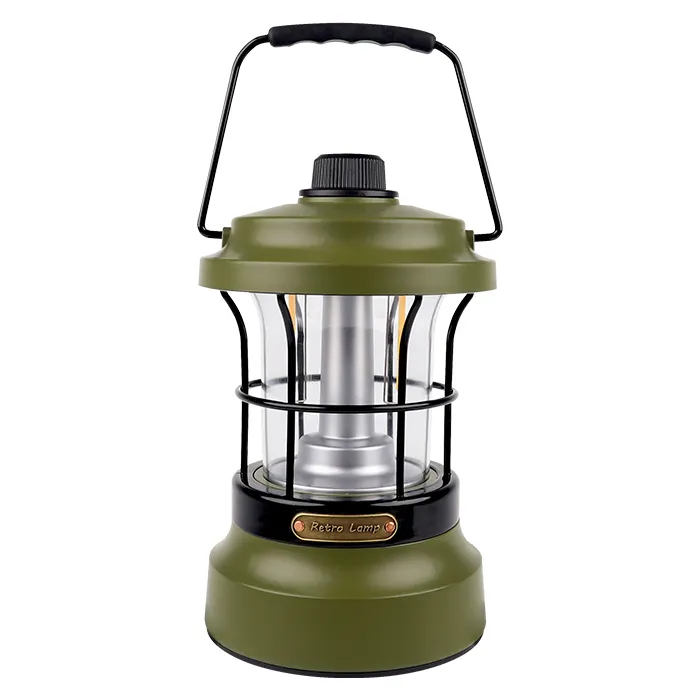 High Quality Rotating Adjustable Brightness Camping Lantern Rechargeable Hanging Camping Lamp LED Portable Camping Lights