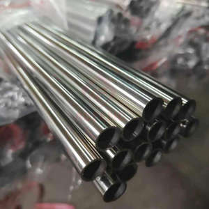 Pipa baja tahan karat dipoles 201 202 316 430 12mm 32mm 120mm 16mm S201 - Product Image 1