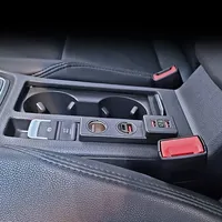 Stasiun Pengisian Daya Mobil Vtear Dual 12V Hub Pemantik Rokok Aksesoris Interior Mobil Untuk Volkswagen Golf 7 Mk7