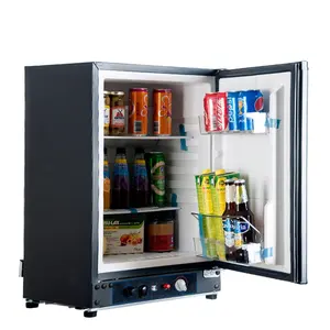 Smeta 42L 60L 100L แบบพกพามินิตู้เย็นโพรเพน12โวลต์ AC DC LPG การดูดซึมก๊าซตู้เย็นตู้เย็น