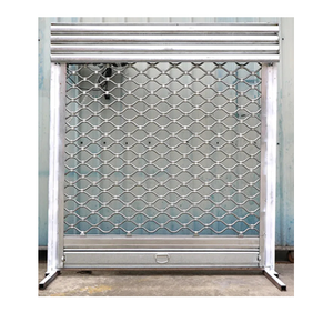 <span class=keywords><strong>Porte</strong></span> de volet roulant de grillage de <span class=keywords><strong>grille</strong></span> en acier galvanisé de sécurité horizontale de haute qualité - Product Image 1