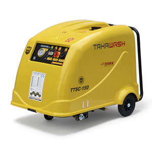 Nettoyeur haute pression à eau chaude Tahawash TTSC-150, 150 bars, pompe Hawk, nettoyage industriel - Product Image 2