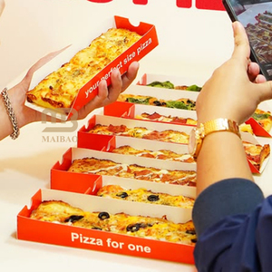 Boîte à pizza personnalisée au <span class=keywords><strong>poulet</strong></span> frit boîtes à pizza kraft à emporter sushi tranche à emporter tiroir d'emballage coréen boîte à pizza au <span class=keywords><strong>poulet</strong></span> Bbq - Product Image 3