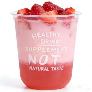 แก้วพลาสติก PP แบบใช้แล้วทิ้ง ทรงกลม พิมพ์โลโก้ได้ ขนาด 380 มล. 490 มล. 650 มล. สำหรับชาไข่มุก ชานม สมูทตี้ - Product Image 2