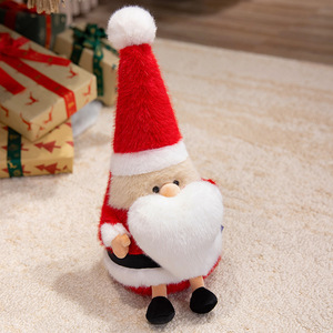 Muñeco de Peluche de Santa Claus, Decoración Navideña, Regalo para Niños, Tela Súper Suave, Alivia el Estrés, Edades 5-13 - Product Image 5