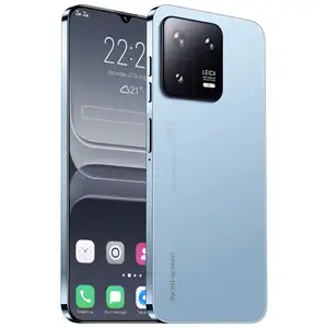 Drop shipping cheap cell phone unlocked M13 Pro 7.2inch big screen 3G 4G 5G Dual SIM Card mobile phone 16GB+1024GB Type-C