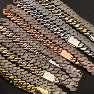 <span class=keywords><strong>YSS</strong></span> เครื่องประดับขายส่ง สร้อยคิวบาล 3 แถว - Product Image 6