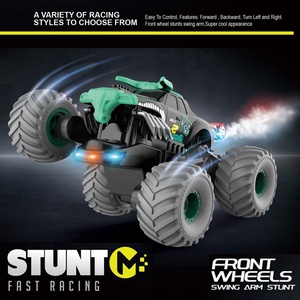 Télécommande 2,4 GHz en métal avec grandes roues, véhicule tout-terrain pulvérisateur d'eau, rotation à 360 degrés, 4 canaux, portée <span class=keywords><strong>de</strong></span> 30 m, marche et danse sur place - Product Image 5
