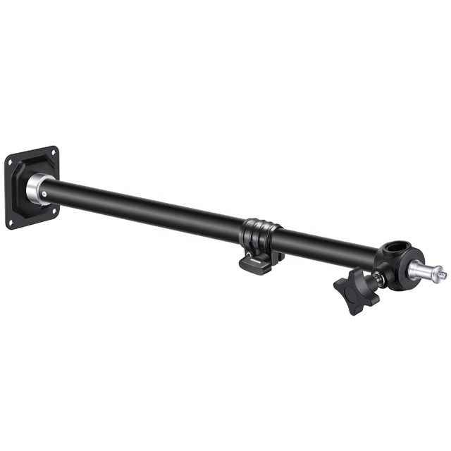 Studio Video Wall Ceiling Mount Boom Arm Stand with 3/8" 1/4" Adapter for Lighting