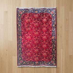 Tapis persan en soie pure fait main, tapis design moderne exclusif, noué à la main, antidérapant, lavable, décoration de sol de luxe - Product Image 2