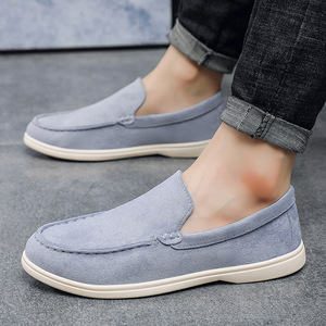 Mocassins unisexes en PU de haute qualité, style décontracté, en daim, pour la marche, collection 2026 – Marque populaire - Product Image 4