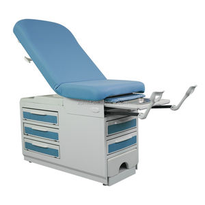 Furnitur rumah sakit-tempat tidur rumah sakit Manual dengan pengaduk meja pengiriman ujian ginekologi untuk dijual - Product Image 4