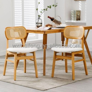 Prezzo basso di alta qualità di lusso sala da pranzo mobili in legno e vimini da pranzo ristorante sedia da <span class=keywords><strong>cucina</strong></span> - Product Image 5