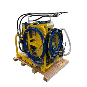 Machine de marquage routier à pulvérisation à froid montée <span class=keywords><strong>sur</strong></span> véhicule, équipement de peinture de lignes de circulation sans air pour la construction routière et municipale - Product Image 1