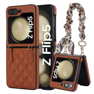 Coque arrière en cuir de luxe pour Samsung Galaxy <span class=keywords><strong>Z</strong></span> <span class=keywords><strong>Flip</strong></span> 5/ <span class=keywords><strong>Z</strong></span> <span class=keywords><strong>Flip</strong></span> 3, pour Huawei P50 Pocket Scarves design case - Product Image 6