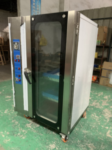 業務用3段10段16段パンオーブン　工業用電気熱風循環式ベーカリーガスコンベクションオーブン - Product Image 3