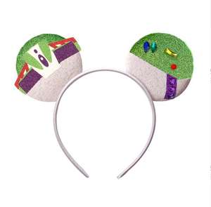 เมาส์หูHeadbandsสําหรับหญิงสาวSparkle Bowฮาโลวีนคริสต์มาสHairbandsสําหรับคอสเพลย์เครื่องแต่งกายเจ้าหญิงตกแต่ง - Product Image 1