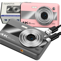Kamera Digital 2026 CMOS Creative Layar 2.4 Inci 64 Juta Piksel Isi Ulang 650mAh Multi Warna 7.1x-16x MicroSD Video 4K
