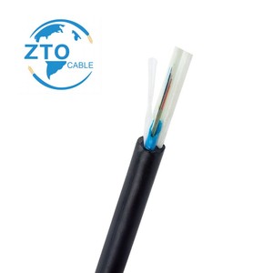 Câble optique de fibre du HDPE ASU pour la portée de communication 80 100 120 câble aérien ASU de fibre de <span class=keywords><strong>SM</strong></span> non métallique - Product Image 2