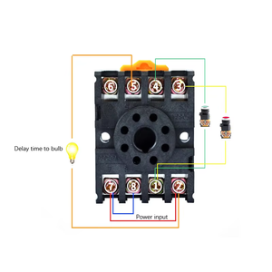 Relé de tiempo de riel Din con retardo de bucle infinito LED Digital, tipo de conversión con base de enchufe 380 S-99H, 1Z, 2Z, AC220V, DC24C, 0,1 V, V - Product Image 4