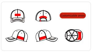 قبعة بيسبول كاجوال متعددة الاستخدامات بتصميم ريترو مغسول ومطبوع، قبعة صغيرة تعزز مظهر الوجه، قبعة شمسية كاجوال - Product Image 5