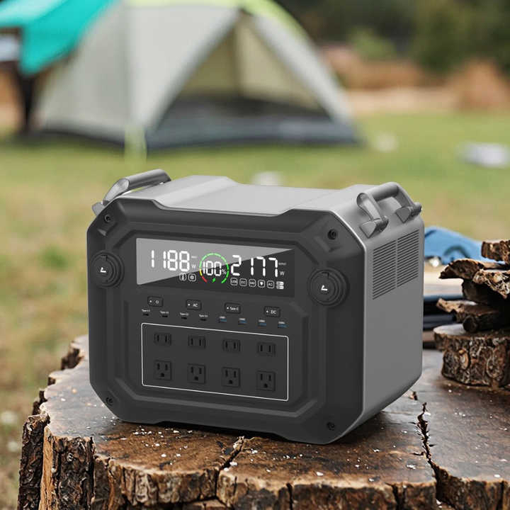 Stazione Di Energia Mecafer PW3600 – Batteria 1270Wh Potenza 3600W Con Inverter E Ricarica Rapida