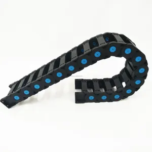 Towing chain customizable plastic drag chain for cable protection