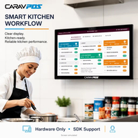 Système de point de vente (PDV) d'usine OEM, écran de cuisine KDS 21,5 15,6 pouces, moniteur tactile étanche et résistant à l'huile pour restaurant, VESA