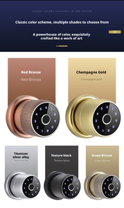 TTLock Zinc Alloy Smart <strong>Door</strong> Lock Fingerprint Password Electronic Lock for Indoor Aluminum <strong>Doors</strong> Cloud Replacement <strong>Knob</strong> Lock - Product Image 5