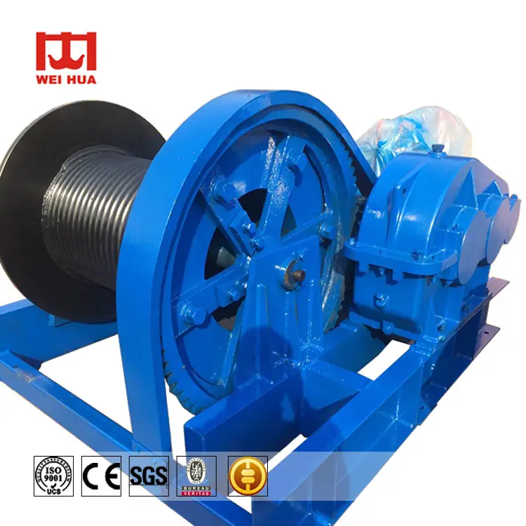 Boat Anchor Winch 5ton 10ton 50ton 20ton 100ton Double Rope Drum Chain Electric Hydraulic Winch 120 Ton Price