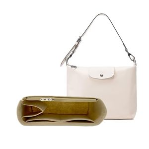 Organizador de Bolso de Fieltro con Múltiples Bolsillos, Inserto para Bolso de Mano, Tamaño Personalizado, Compatible con Bolsos Tote Longchamp, Desmontable, Moderno, OEM ODM - Product Image 6