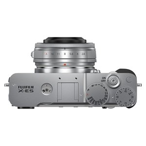 กล้องมิเรอร์เลส Fujifilm X E5 เซ็นเซอร์ APS-C 40.2MP เลนส์ XF 23 มม. F2.8 สีเงิน ชุดคิทพร้อมการ์ด SD วิดีโอ 6.2K แบตเตอรี่แบบชาร์จได้ - Product Image 2