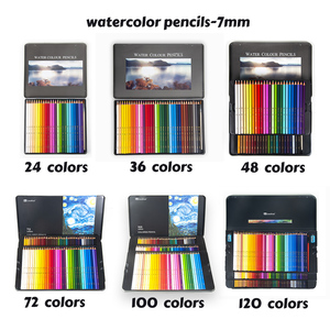 Lot de crayons de couleur en bois OEM/ODM personnalisés 72 couleurs pour dessin professionnel – <span class=keywords><strong>Prix</strong></span> avantageux - Product Image 2