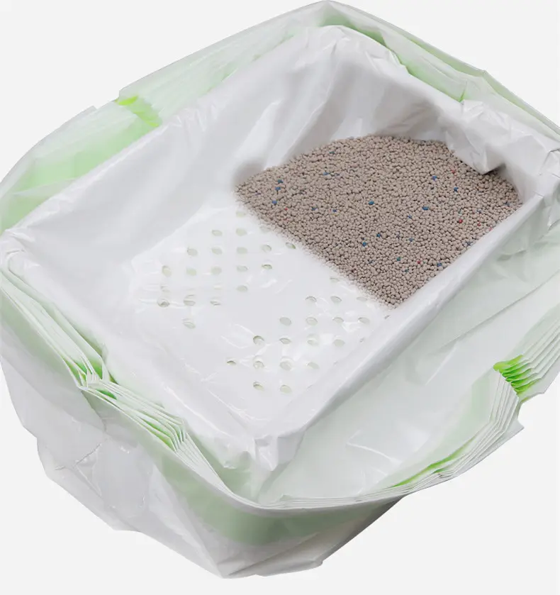 Wholesale Cat sandbags pet trash bags cat feces bags pet cleaning products Cat litter filter bag
